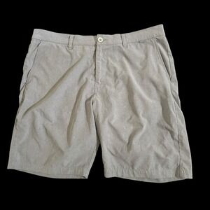 TRAVIS MATHEW Golf Shorts Men's 38 Gray‎ Performance Stretch